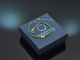 Fine Green! Schickes Smaragd Armband mit Brillanten aus Gold 750