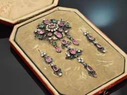 Siebenb&uuml;rgen um 1860! Seltene Demi Parure im...