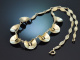 Theodor Fahrner um 1930! Sch&ouml;ne Kette mit Markasiten Silber 925 vergoldet