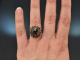 M&uuml;nchen um 1980! Wundersch&ouml;ner Granat Ring aus Gold 333