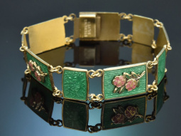 Skandinavien um 1930! H&uuml;bsches Armband mit...
