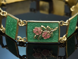 Skandinavien um 1930! H&uuml;bsches Armband mit...