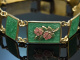 Skandinavien um 1930! H&uuml;bsches Armband mit Transluzid-Emaille aus Silber 925