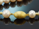Big Pearls! Chic long cultured pearl necklace with gold-plated silver clasp