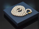 Big Pearls! Chic long cultured pearl necklace with gold-plated silver clasp