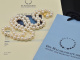 Big Pearls! Chic long cultured pearl necklace with gold-plated silver clasp