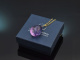 Big Drop! Gro&szlig;er Amethyst Tropfen Anh&auml;nger mit langer Kette vergoldetes Silber 925