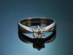 Hamburg um 1985! Klassischer 0,5 ct Halbkar&auml;ter...