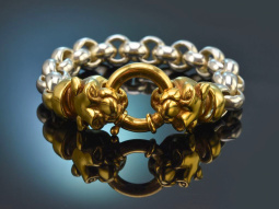 M&uuml;nchen um 1980! Schickes Armband mit vergoldeten...