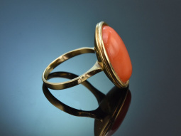 Theodor Heiden M&uuml;nchen um 1990! Edler Korallen Ring...