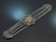 &Ouml;sterreich um 1965! Sch&ouml;nes Trachten Armband mit T&uuml;rkis aus Silber 835