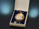 Um 1865! Sch&ouml;ner Kamee Anh&auml;nger mit Kette aus vergoldetem Silber