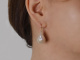 From our workshop! Large baroque cultured pearl earrings in 585 gold