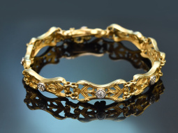 Frankreich um 1910! Wundervolles Jugendstil Armband mit...
