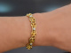 Frankreich um 1910! Wundervolles Jugendstil Armband mit Diamanten aus Gold 750