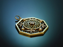 Um 1910! Charmanter Belle Epoque Anh&auml;nger mit...