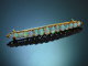 Um 1900! Feine Opal Brosche aus Gold 585
