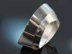 Holland 1986! Design bangle &lsquo;The circular Bracelet&rsquo; by Frans van Nieuwenborg in 925 silver