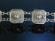 Fifties Vinatage Bracelet! Armband Silber Sonnenblumen Motiv