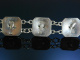 Fifties Vinatage Bracelet! Armband Silber Sonnenblumen Motiv