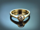 &Ouml;sterreich um 1980! Zeitloser Brillant Ring ca. 0,22 ct aus Gold 585