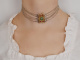 Southern Germany, circa 1930! Pretty traditional 5-row choker necklace in 835 silver