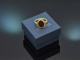 Um 1950! Seltener handgearbeiteter Ring mit antikem Intaglio aus Gold 916
