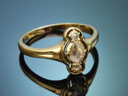 S&uuml;ddeutsch um 1900! Historischer Ring mit Diamant...