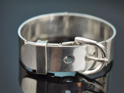 Around 1975! Stylish 925 silver belt bracelet