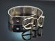 Around 1975! Stylish 925 silver belt bracelet