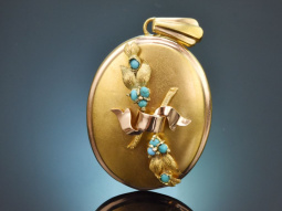 Wien um 1890! Historischer Medaillon Anh&auml;nger/...