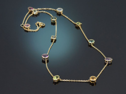 Aus unserer Werkstatt! Edelstein Collier mit Aquamarin...