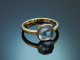 Sky Blue! Sch&ouml;ner Ring mit Blau Topas aus Gold 585