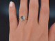 Sky Blue! Sch&ouml;ner Ring mit Blau Topas aus Gold 585