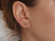 Classy Green! Wandelbare Smaragd Ohrringe mit Diamanten aus Wei&szlig;gold 750