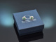 Classy Green! Wandelbare Smaragd Ohrringe mit Diamanten aus Wei&szlig;gold 750