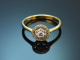 My Love! Sch&ouml;ner Brillant Verlobungs Ring aus Gold 750