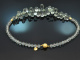 Dewdrops! Besondere Kette aus Prasiolith Tropfen Silber 925 vergoldet