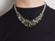 Dewdrops! Besondere Kette aus Prasiolith Tropfen Silber 925 vergoldet