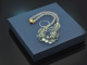 Dewdrops! Besondere Kette aus Prasiolith Tropfen Silber 925 vergoldet