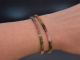 Aus unserer Werkstatt! Farbenfrohes Turmalinarmband mit Schlie&szlig;e aus vergoldetem Silber 925