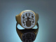Um 1965! Klassischer Herren Siegel Ring mit Wappengravur aus Gold 585