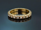 Sch&ouml;ner Brillant Memoire Ring ca. 1,0 ct aus Gold 585