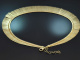 Cleopatra Style! Italienische Vintage Kette in Tricolor Optik aus vergoldetem Silber 925