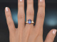Munich, circa 1990! A fine tanzanite ring in 950 platinum