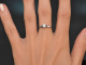 Um 1955! Zeitloser Solit&auml;r Brillant Ring ca. 0,4 ct aus Wei&szlig;gold 585