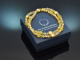 Lemon Sorbet! Fancy Armband mit Citrin Calcit Achat und Silber 925 vergoldet