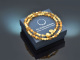 Golden Glow! Fancy Armband mit Citrin und Calcit Silber 925 vergoldet