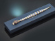 Schlesien 1836! Feinster Schlangen Armreif mit Diamanten und Emaille aus Gold 585