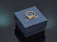 S&uuml;ddeutsch um 1900! H&uuml;bscher Ring mit 0,4 ct Altschliff Diamant aus Gold 585